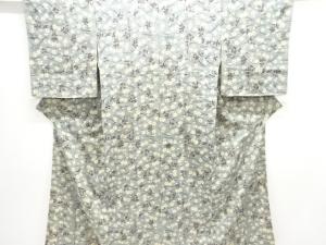 大正ロマン　吹き寄せ模様漆着物